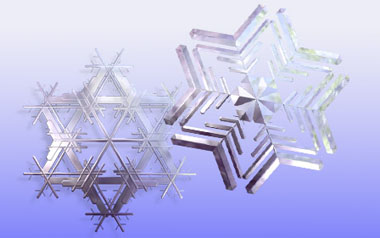 SFX-3D Snowflakes example