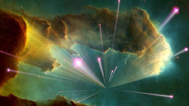 SFX-3D Light Rays example